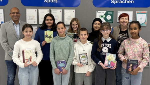 Vorlesewettbewerb an der Alexander-von-Humboldt-Schule: Matthea Blaschka liest am besten