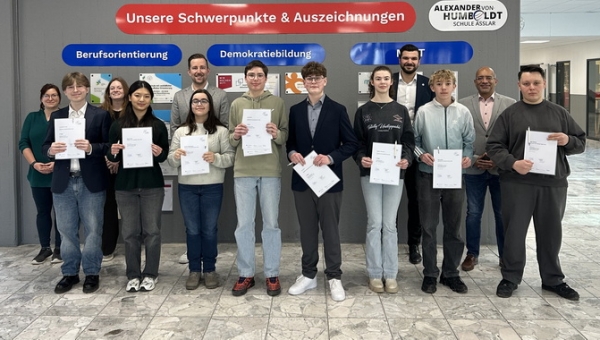 Humboldt-Schüler diskutieren beim Schulwettbewerb „Jugend debattiert“ 