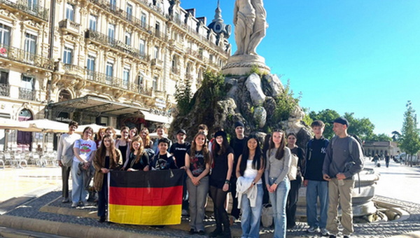 „Erasmus +“-Humboldt-Schüler leben den europäischen Gedanken in Südfrankreich 
